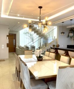Sobrado de luxo à venda no Condomínio Residencial Treviso em Cascavel – 4 suítes e porteira fechada